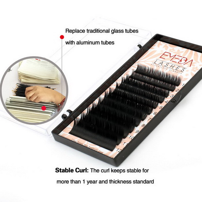 Single eyelash extensions synthetic fiber SN132